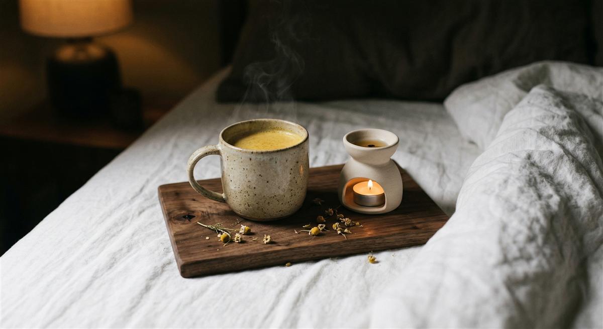 Goldene Milch als ayurvedisches Schlafritual